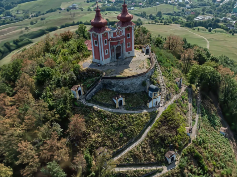 3D model Kalvária Banská Štiavnica