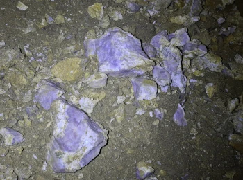 Banské podzemie - ametyst