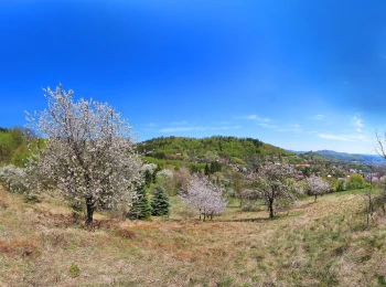 Jar v Banskej Štiavnici - apríl 2020