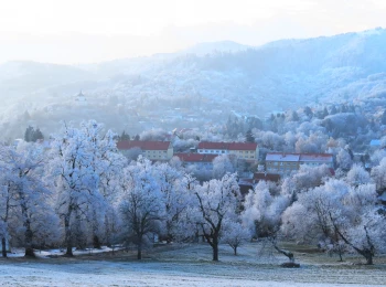 28.11.2020 - Kalvária a pohľad smerom na mesto