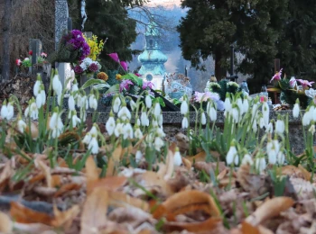 Jar 2021 v cintoríne Lazaret