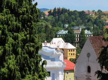 Júl 2022 - pohľad z cintorína za Piargskou bránou