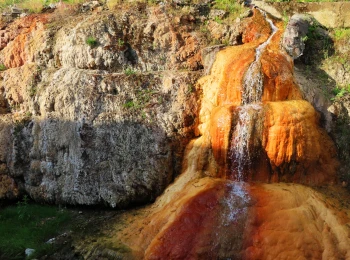 Sklené Teplice - prameň