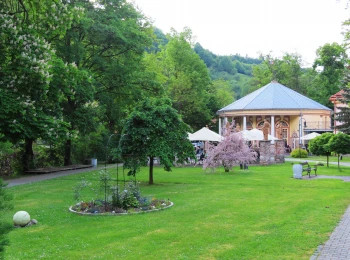 Sklené Teplice - park