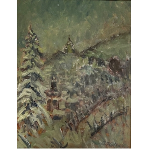 50 X 40 cm, signované vpravo dole: J. Kollár