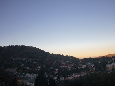 webkamera Banská Štiavnica 24.10.2024 17:07:51