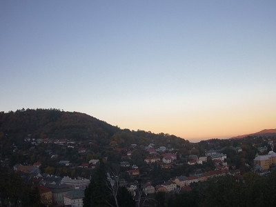 webkamera Banská Štiavnica 24.10.2024 17:22:51