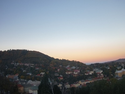 webkamera Banská Štiavnica 24.10.2024 17:32:51