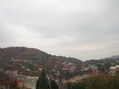 webkamera Banská Štiavnica 26.10.2024 13:27:58