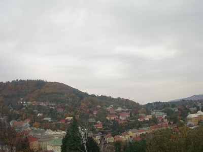 webkamera Banská Štiavnica 26.10.2024 13:37:58