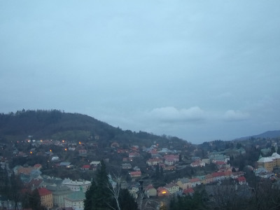 webkamera Banská Štiavnica 22.12.2024 16:04:57