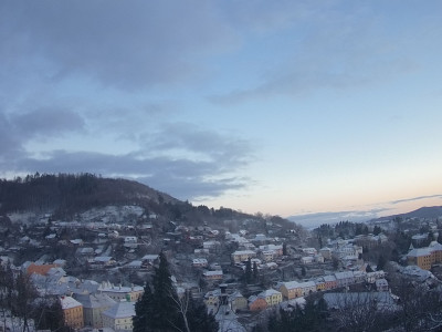 webkamera Banská Štiavnica 3.1.2025 07:40:21