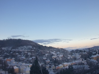 webkamera Banská Štiavnica 3.1.2025 07:55:21