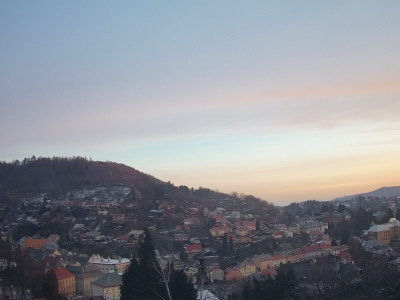 webkamera Banská Štiavnica 5.1.2025 07:40:26