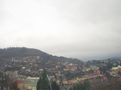 webkamera Banská Štiavnica 7.1.2025 15:30:30