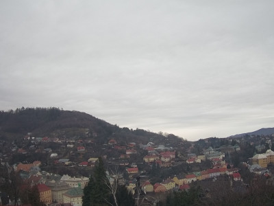 webkamera Banská Štiavnica 8.1.2025 10:20:32