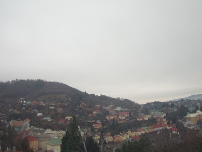 webkamera Banská Štiavnica 8.1.2025 13:45:33