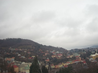 webkamera Banská Štiavnica 8.1.2025 14:45:33