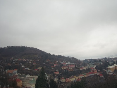 webkamera Banská Štiavnica 8.1.2025 14:55:33