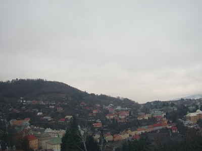 webkamera Banská Štiavnica 8.1.2025 15:00:33