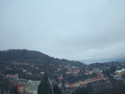 webkamera Banská Štiavnica 8.1.2025 15:45:33