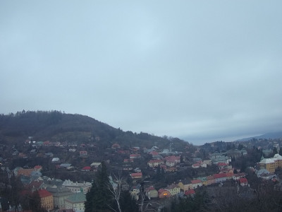 webkamera Banská Štiavnica 8.1.2025 16:00:33