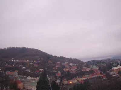 webkamera Banská Štiavnica 8.1.2025 16:20:33