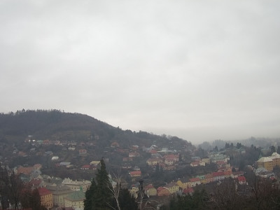 webkamera Banská Štiavnica 9.1.2025 10:25:34