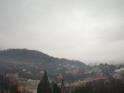 webkamera Banská Štiavnica 9.1.2025 13:00:34