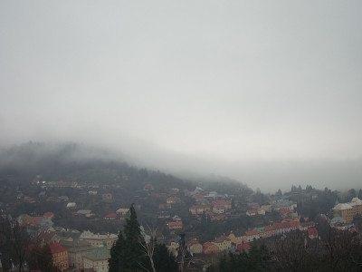 webkamera Banská Štiavnica 9.1.2025 14:00:35