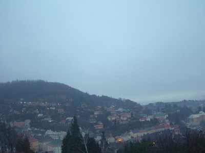 webkamera Banská Štiavnica 9.1.2025 15:50:35