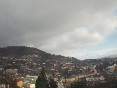 webkamera Banská Štiavnica 10.1.2025 11:15:36