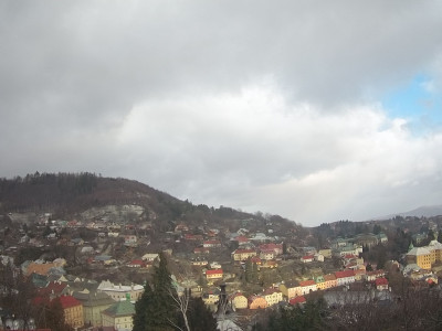 webkamera Banská Štiavnica 10.1.2025 13:00:36