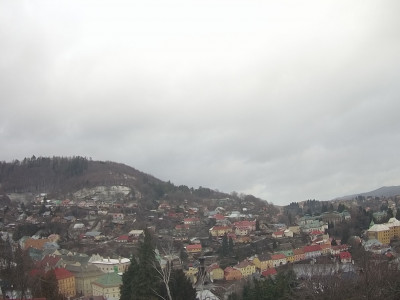 webkamera Banská Štiavnica 10.1.2025 13:45:36