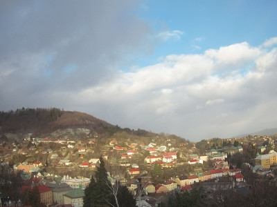 webkamera Banská Štiavnica 10.1.2025 14:30:36