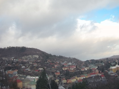 webkamera Banská Štiavnica 10.1.2025 14:45:36