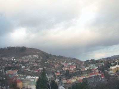 webkamera Banská Štiavnica 10.1.2025 14:55:36