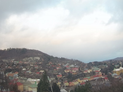 webkamera Banská Štiavnica 10.1.2025 15:35:36