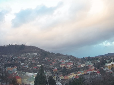 webkamera Banská Štiavnica 10.1.2025 15:45:36