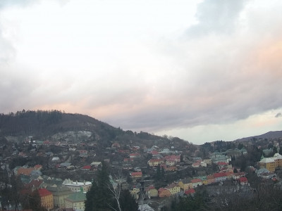 webkamera Banská Štiavnica 10.1.2025 16:00:36