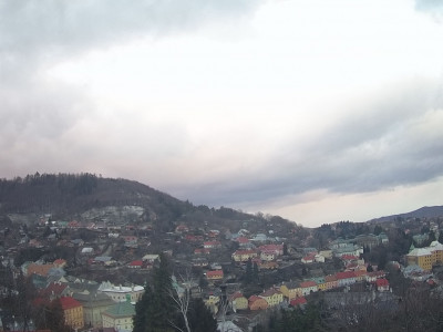 webkamera Banská Štiavnica 10.1.2025 16:05:36