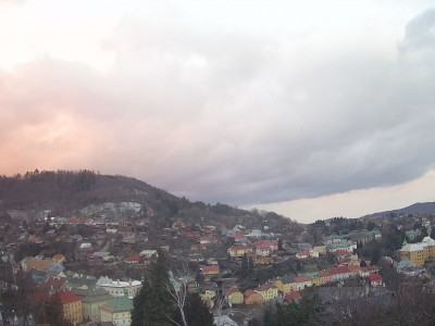 webkamera Banská Štiavnica 10.1.2025 16:10:36