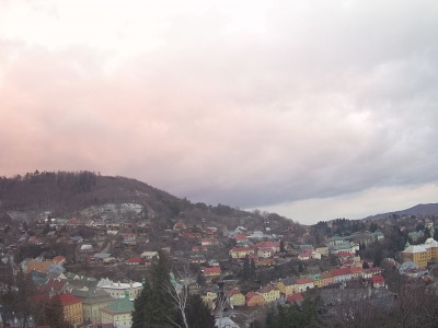 webkamera Banská Štiavnica 10.1.2025 16:15:36