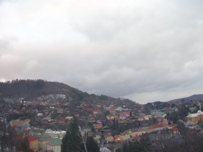 webkamera Banská Štiavnica 10.1.2025 16:20:37