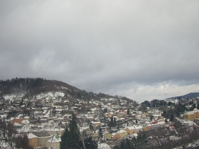 webkamera Banská Štiavnica 12.1.2025 13:30:41