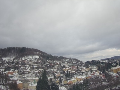 webkamera Banská Štiavnica 12.1.2025 13:40:41