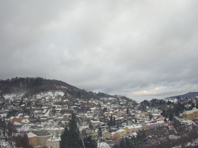 webkamera Banská Štiavnica 12.1.2025 14:00:41