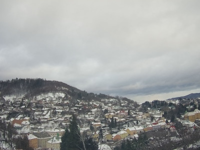 webkamera Banská Štiavnica 12.1.2025 14:45:41