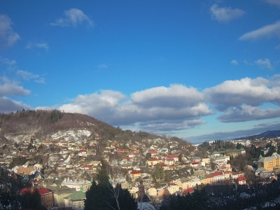 webkamera Banská Štiavnica 13.1.2025 14:15:43