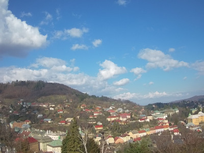 webkamera Banská Štiavnica 25.3.2025 14:13:42